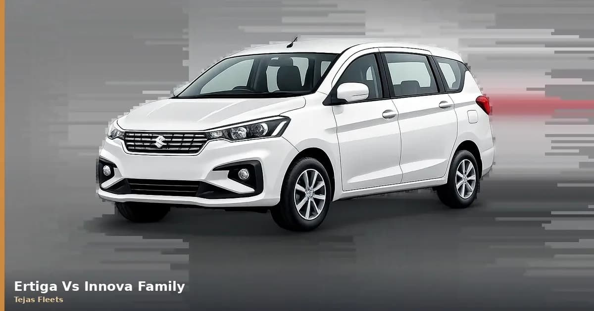 Ertiga / SUV to Innova Crysta — Cab Guide, Fares & Booking Tips