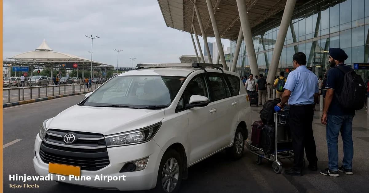 Hinjewadi to Pune Airport Cab Guide — Distance, Fare, Tolls & Booking Tips