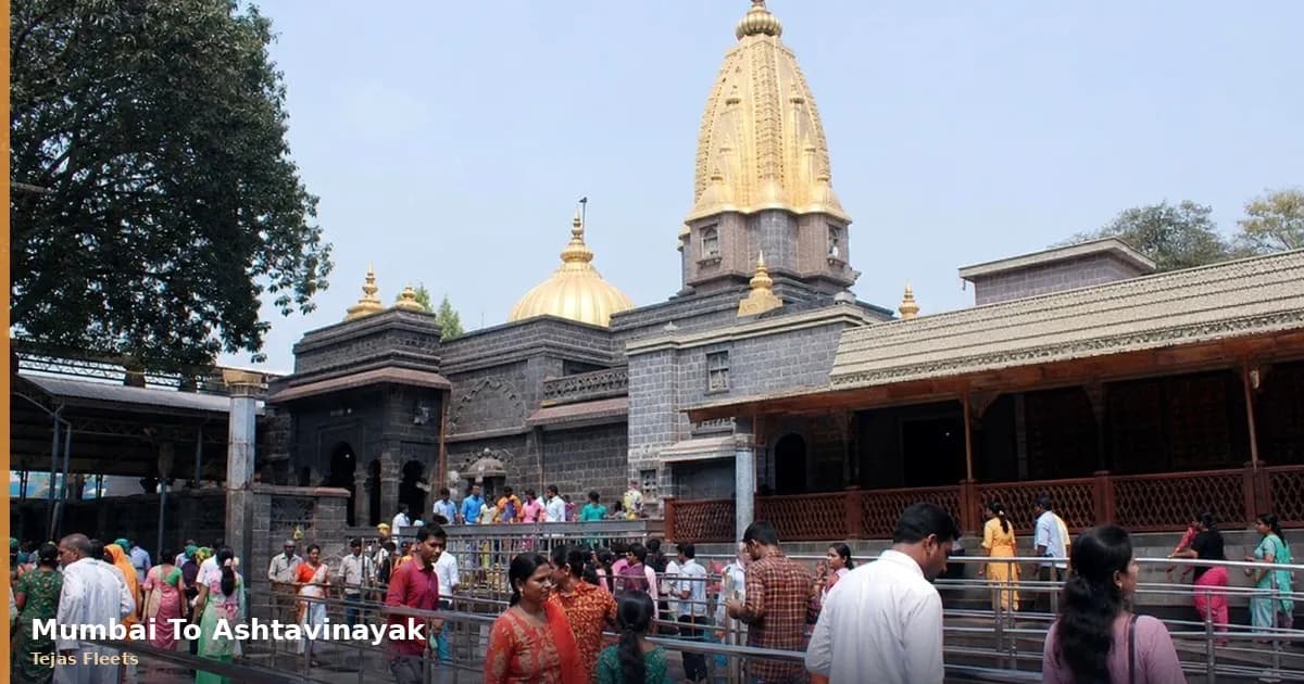 Mumbai to Ashtavinayak Cab Guide — Distance, Fare, Tolls & Booking Tips