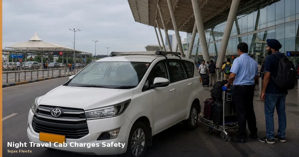 Night Travel — Cab Safety Charges: Cab Guide, Fares & FAQs