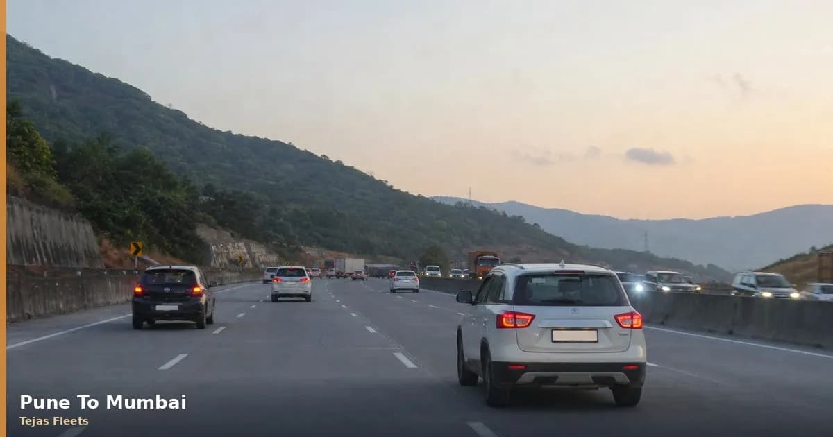 Pune to Mumbai Cab Guide — Distance, Fare, Tolls & Booking Tips