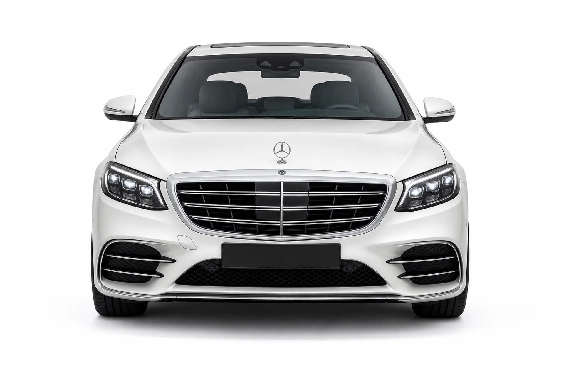 Mercedes S-Class exterior front view